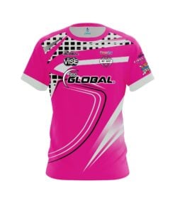 900 Global Chris Barnes Pink Slash CoolWick Bowling Jersey