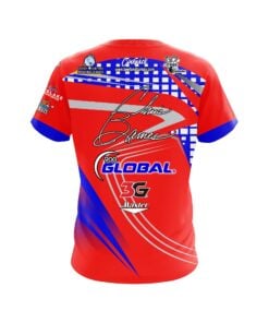 Alternative view of 900 Global Chris Barnes American Slash CoolWick Bowling Jersey