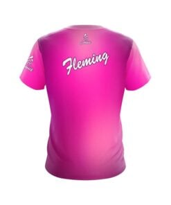 Alternative view of Hammer Tinickia Fleming Pink Fade CoolWick Bowling Jersey