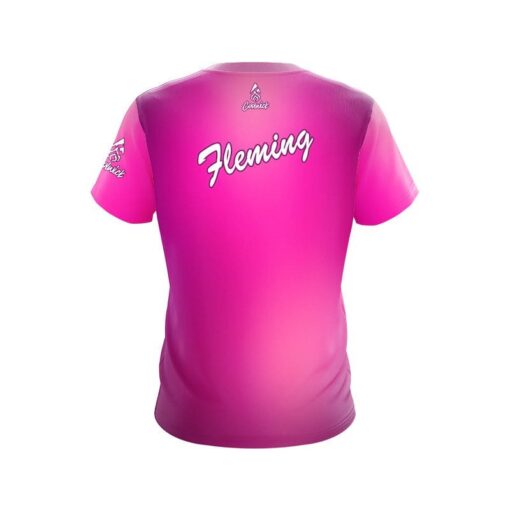 Hammer Tinickia Fleming Pink Fade CoolWick Bowling Jersey - Image 2