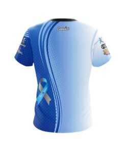 Alternative view of 900 Global Chris Barnes Type 1 Diabetes Awareness CoolWick Bowling Jersey