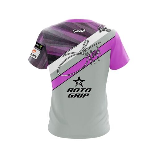 Roto Grip Shannon O'Keefe Purple Eden CoolWick Bowling Jersey - Image 2