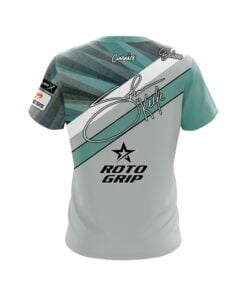 Alternative view of Roto Grip Shannon O'Keefe Teal Eden CoolWick Bowling Jersey