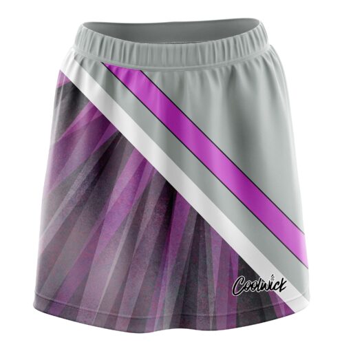 Shannon O'Keefe Purple Eden CoolWick Bowling Skort
