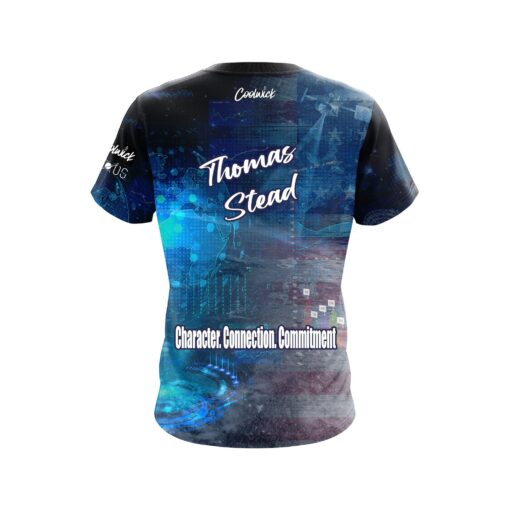 Thomas Stead Always Above 2.0 CoolWick Bowling Jersey - Image 2