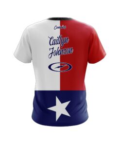 Alternative view of Storm Caitlyn Johnson North Carolina Texas Fusion CoolWick Bowling Jersey