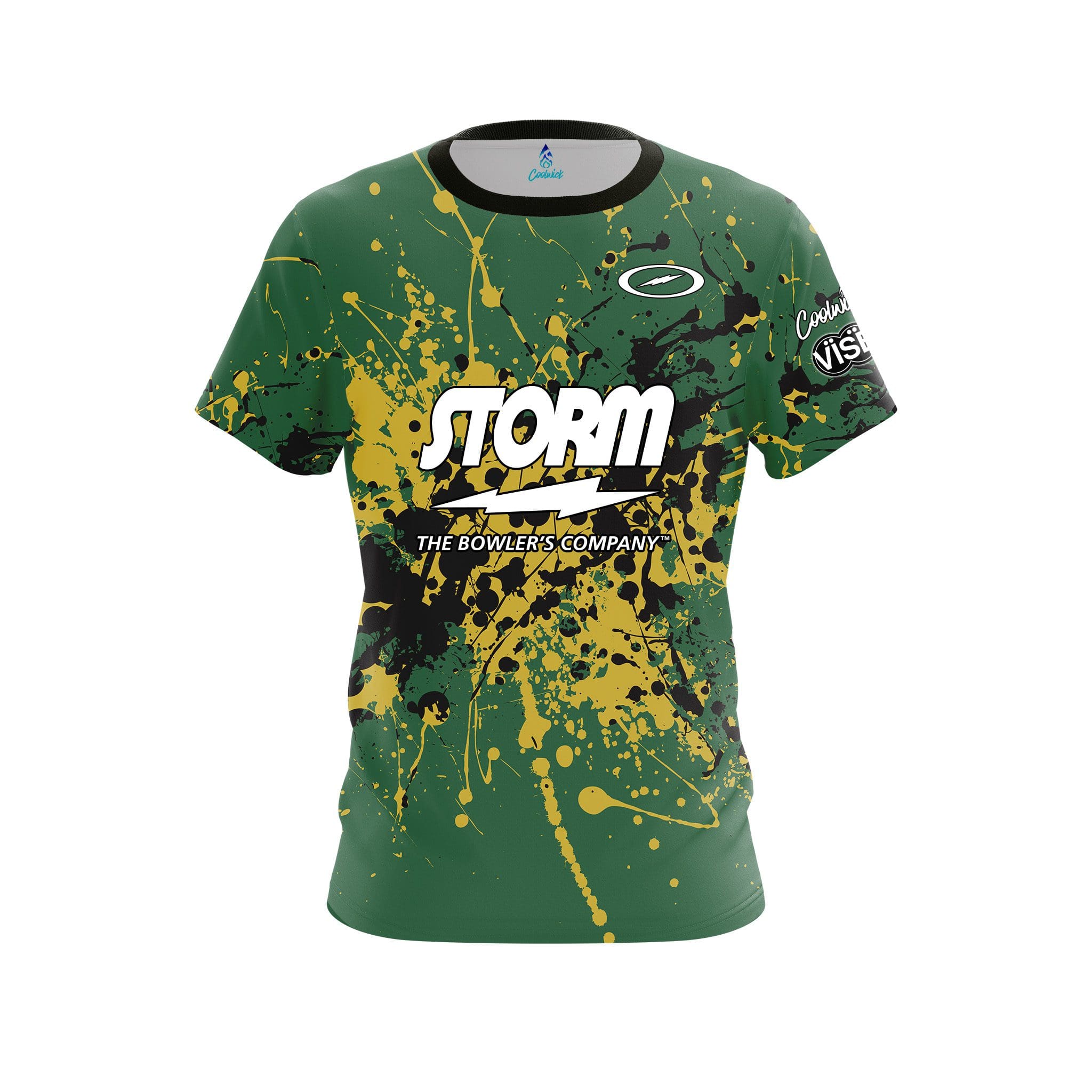Storm Pete Dohan Jr. Green Gold Blast CoolWick Bowling Jersey