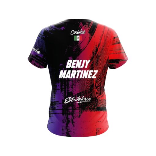 Hammer Benjy Martinez Melting Grunge CoolWick Bowling Jersey - Image 2