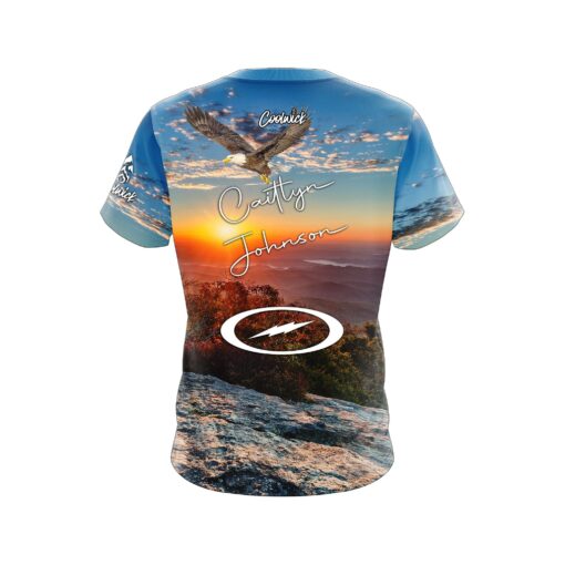Storm Caitlyn Johnson Mountains CoolWick Bowling Jersey - Image 2