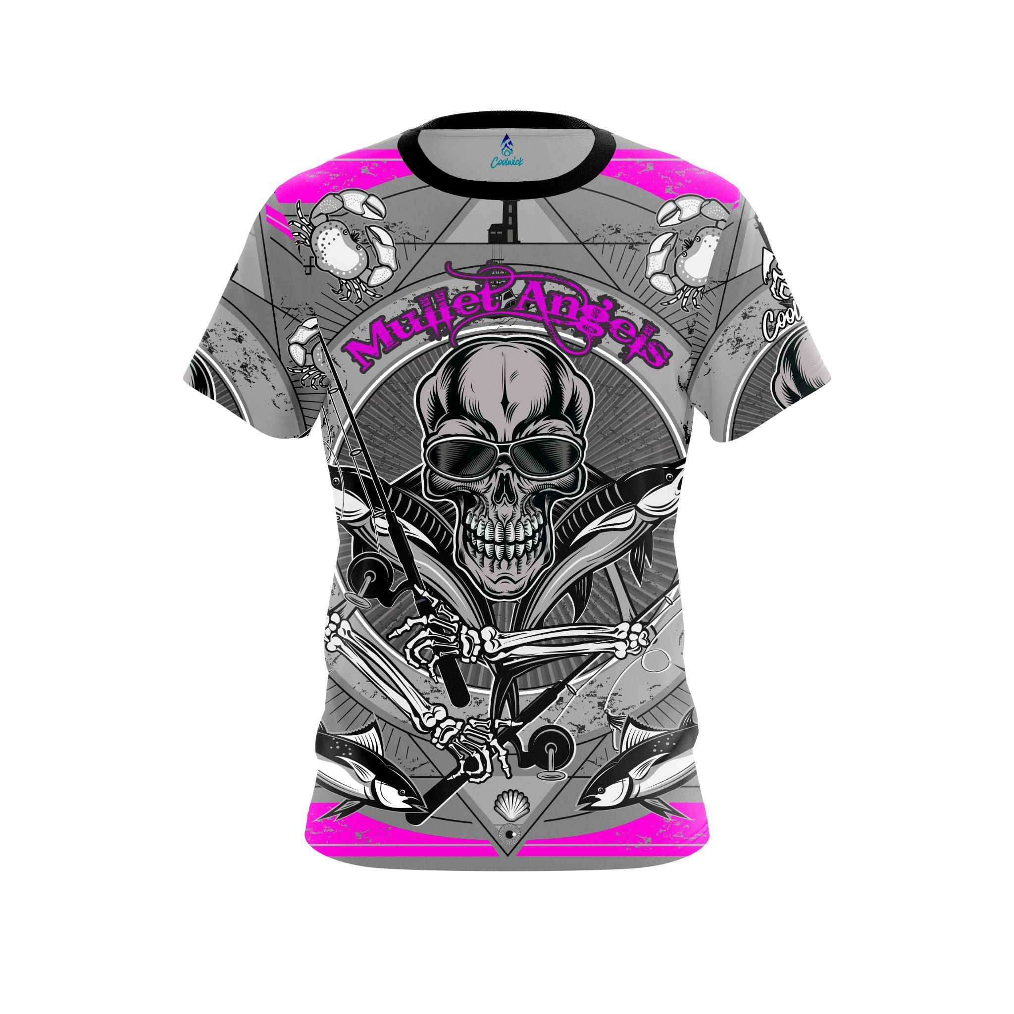 Danny Battles Mullet Angels CoolWick Bowling Jersey