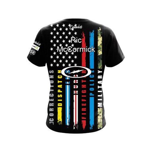 Storm Ric McCormick No One Fights Alone CoolWick Bowling Jersey - Image 2