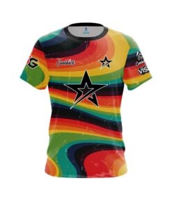 Roto Grip Rick Mitchell Retro Rainbow CoolWick Bowling Jersey