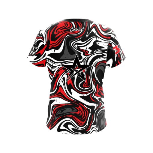 Roto Grip Rick Mitchell Surreal Swirls CoolWick Bowling Jersey - Image 2