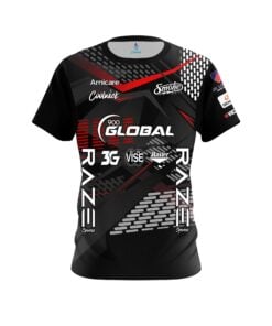 900 Global Sean Rash Carbon Fiber Red Replica CoolWick Bowling Jersey