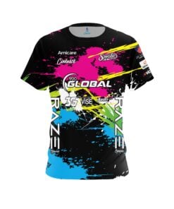 900 Global Sean Rash Paint Splatter Replica CoolWick Bowling Jersey