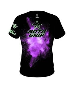 Alternative view of Roto Grip Limited Edition Shafanie Purple DUO CoolWick Bowling Jersey