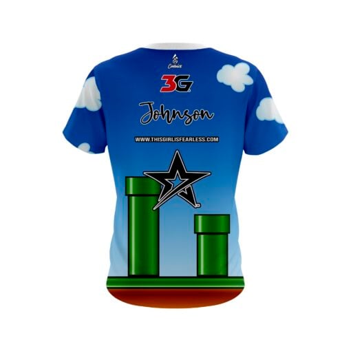 Stefanie Johnson Roto Grip Pipes CoolWick Bowling Jersey - Image 2