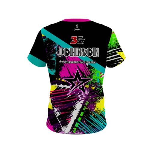 Stefanie Johnson Roto Grip Graffiti Life CoolWick Bowling Jersey - Image 2