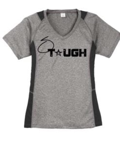 Shannon O'Keefe So Tough Ladies Heather V-Neck Tee