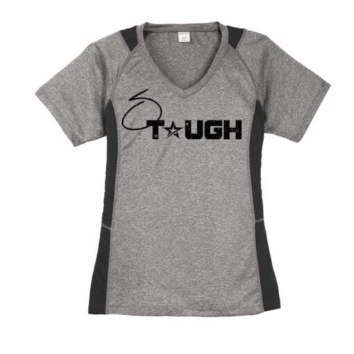 Shannon O'Keefe So Tough Ladies Heather V-Neck Tee