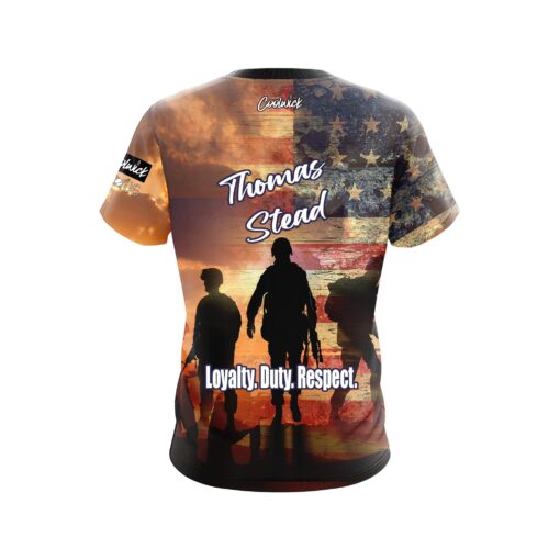 Thomas Stead This We'll Defend 2.0 CoolWick Bowling Jersey - Image 2