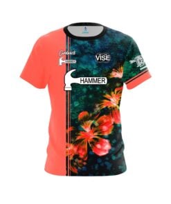 Hammer Heather D'Errico Watercolor Flowers CoolWick Bowling Jersey