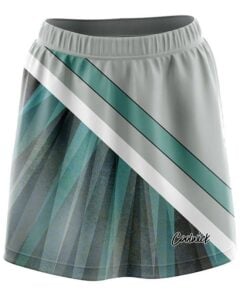 Shannon O'Keefe Teal Eden CoolWick Bowling Skort
