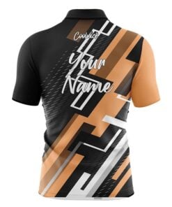 Alternative view of CoolWick Elite Peach Dynamo Sash Zip Jersey