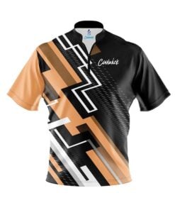 CoolWick Elite Peach Dynamo Sash Zip Jersey