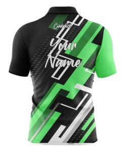 Alternative view of CoolWick Elite Mint Dynamo Sash Zip Jersey