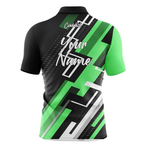 CoolWick Elite Mint Dynamo Sash Zip Jersey - Image 2
