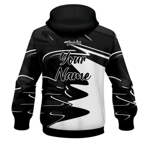 CoolWick Elite Black Pinnacle Hoodie - Image 2