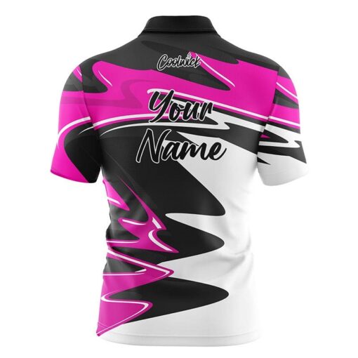 CoolWick Elite Pink Pinnacle Sash Zip Jersey - Image 2