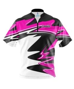 CoolWick Elite Pink Pinnacle Sash Zip Jersey