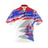 CoolWick Elite RWB Pinnacle Sash Zip Jersey