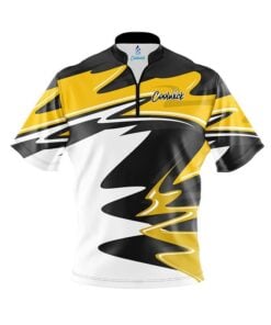 CoolWick Elite Yellow Pinnacle Sash Zip Jersey