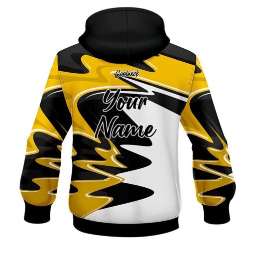 CoolWick Elite Yellow Pinnacle Hoodie - Image 2