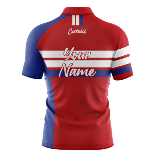 CoolWick Elite RWB Expo Sash Zip Jersey - Image 2