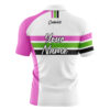 CoolWick Elite Expo White Pink Sash Zip Jersey - Image 2