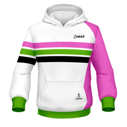 CoolWick Elite Expo White Pink Hoodie