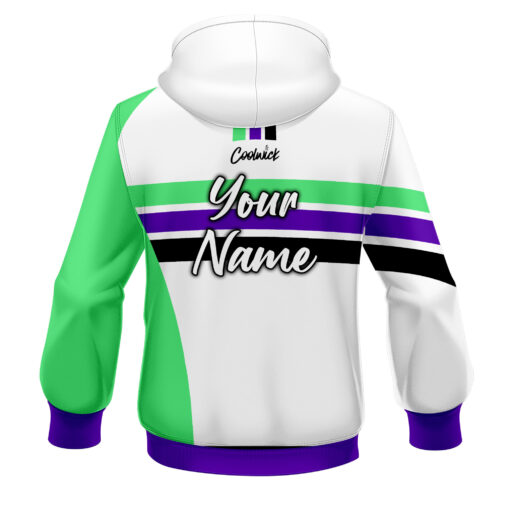 CoolWick Elite Expo Mint Purple Hoodie - Image 2