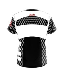 Alternative view of Dexter SST8 Power Frame BOA White Black CoolWick Bowling Jersey
