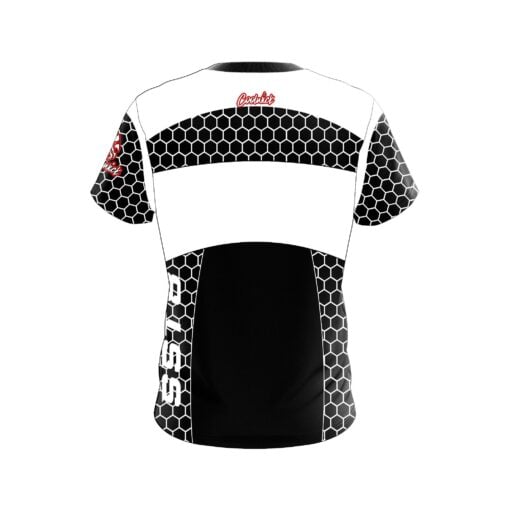 Dexter SST8 Power Frame BOA White Black CoolWick Bowling Jersey - Image 2