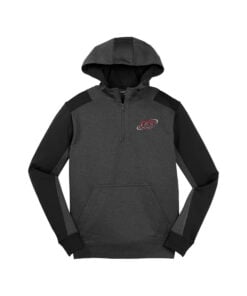 Columbia 300 Men's Tech Fleece Colorblock 1/4-Zip Hooded Sweatshirt