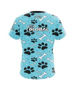 Alternative view of 900 Global Paws and Bones CoolWick Bowling Jersey