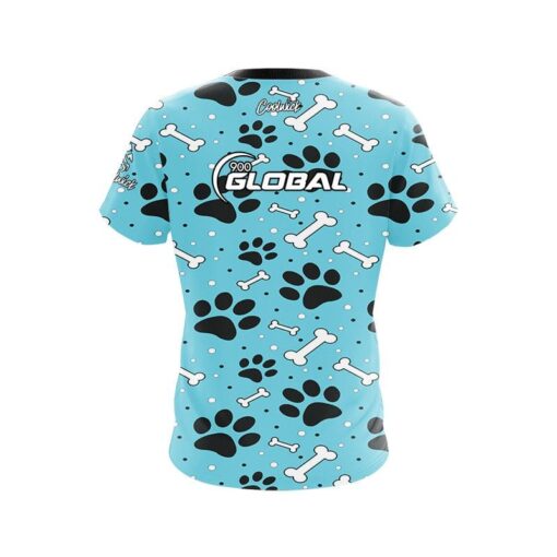 900 Global Paws and Bones CoolWick Bowling Jersey - Image 2