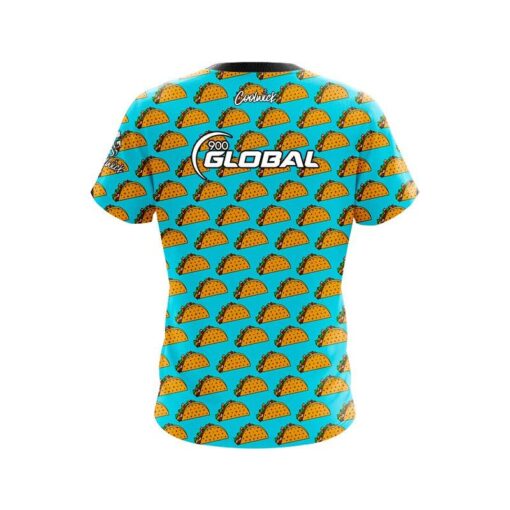 900 Global Taco on Tuesday's CoolWick Bowling Jersey - Image 2