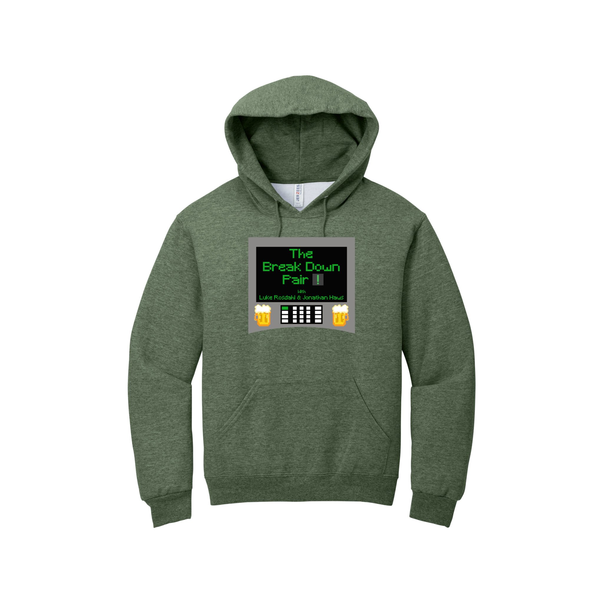 The Breakdown Pair Luke Rosdahl and Jonathan Haws Men's CoolWick Bowling Hoodie