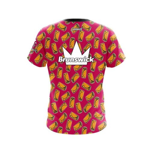 Brunswick Burrito Love CoolWick Bowling Jersey - Image 2