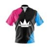 Brunswick House Shot Quick Ship CoolWick Sash Zip Bowling Jersey